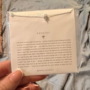 Silver Necklace with Heart Pendant